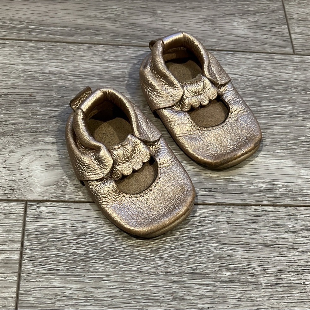 Mary Jane Mini Mocs (now hey folks)